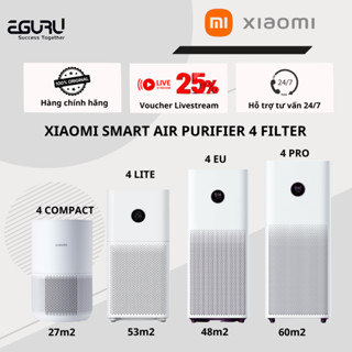Máy Lọc Không Khí Xiaomi Smart Air Purifier 4 Series | 4 lite | 4 compact | 4 EU | 4 PRO | - Bảo Hành 12th Chính hãng