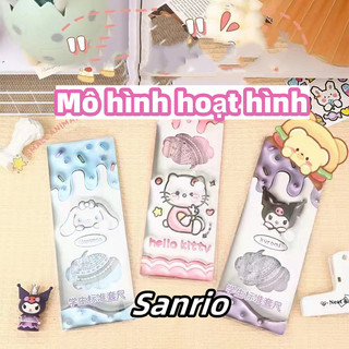 Bộ phim hoạt hình dễ thương Bộ 4mảnh Bộ văn phòng phẩm sinh viên Bộ đồ học tập Thước đo góc tam giác