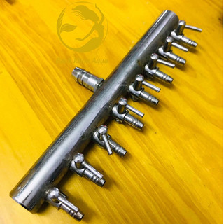 Chia sủi inox 2/4/6/8/10/12 đầu – Phụ kiện bể cá cảnh chắc chắn, bền đẹp