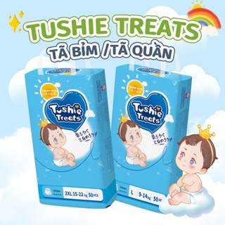  Tã bỉm Tã quần Tushie Treats cho bỉm em bé Công nghệ Nhật bản ôm sát thấm hút thông thoáng NB S M L XL XXL XXXL 