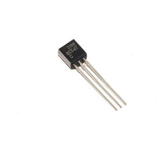 Transistor BC547 TO-92 NPN 0,1A 50V