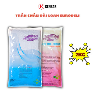 Trân Châu 3Q Eurodeli Caramel /Trắng Đài Loan 2Kg - Nguyên Liệu Pha Trà Sữa KENBAR