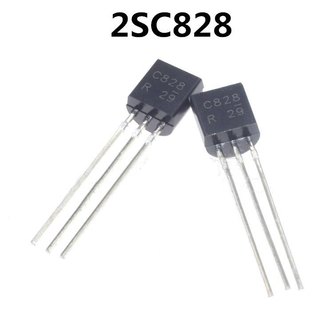 Combo 10 C828 TO-92 transistor NPN 0,1a 25v