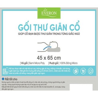 [EVERON] Ruột gối đầu thư giãn cổ (dòng ruột gối ưa dùng nhất)