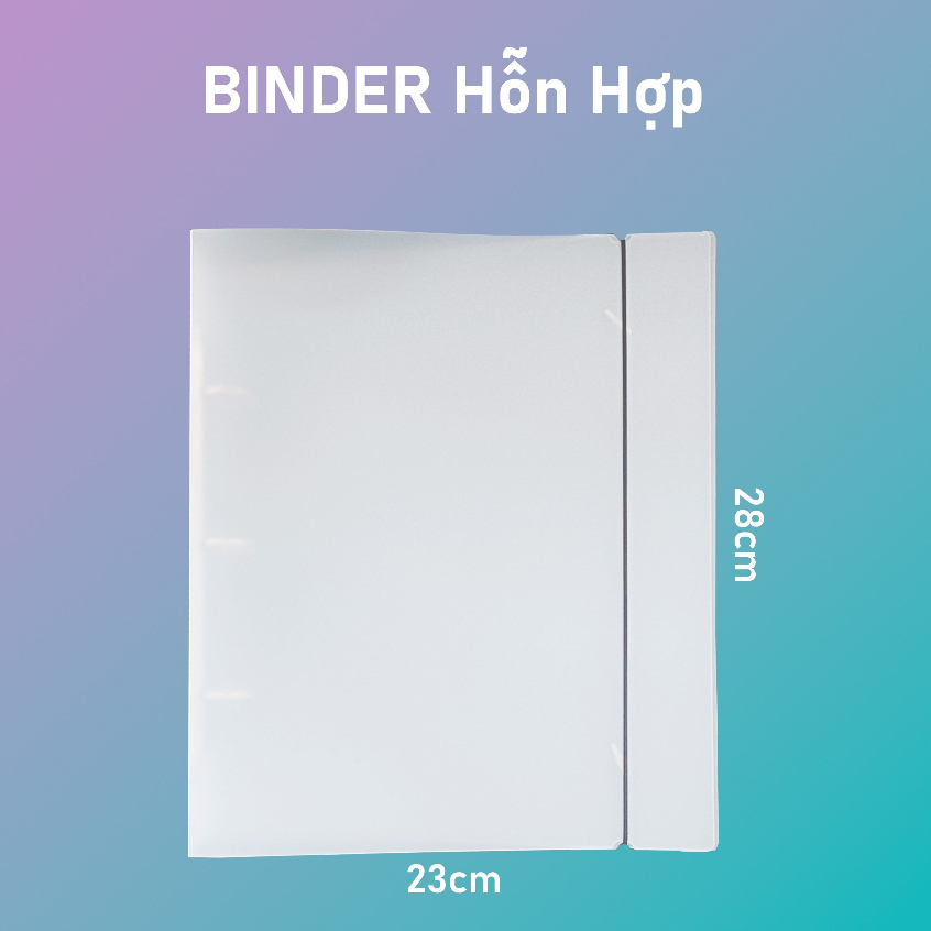 Sổ đựng card BINDER hỗn hợp (BINDER BÌA HÀN)