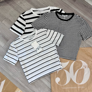 [SALE] Áo thun / áo phông croptop Za ra Auth