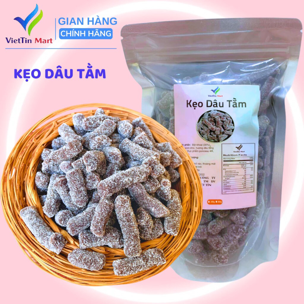 Kẹo dẻo dâu tằm