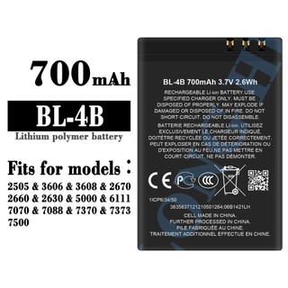 Pin nokia BL-4B dung lượng cao 720mAh