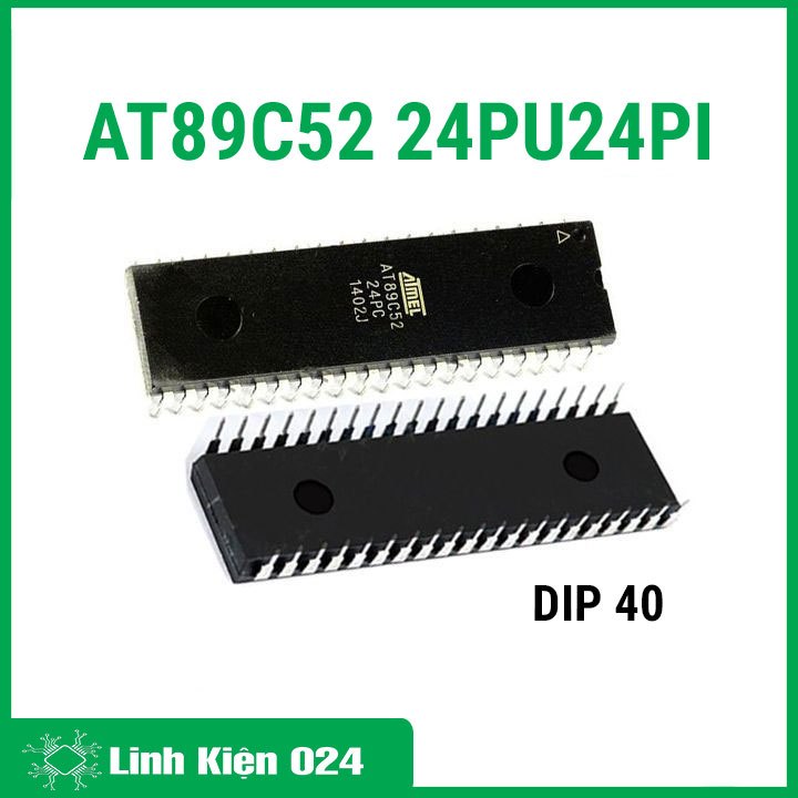 AT89C52 24PU/24PI DIP 40