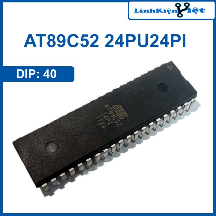 IC AT89C52 24PU/24PI DIP 40