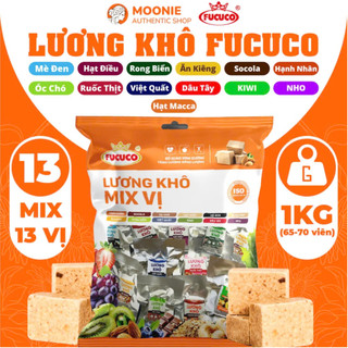   SIÊU SALE  Combo 2 Túi Lương Khô Mini Fucuco Ăn Kiêng Chính Hãng Thơm Ngon Dinh Dưỡng Tiện Lợi 