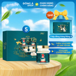  Yến Kiều chưng đường phèn - Yến 30% từ yến Khánh Hòa tự nhiên - Hộp 8 hũ  70ml hũ  - Thơm ngon giàu dinh dưỡng 