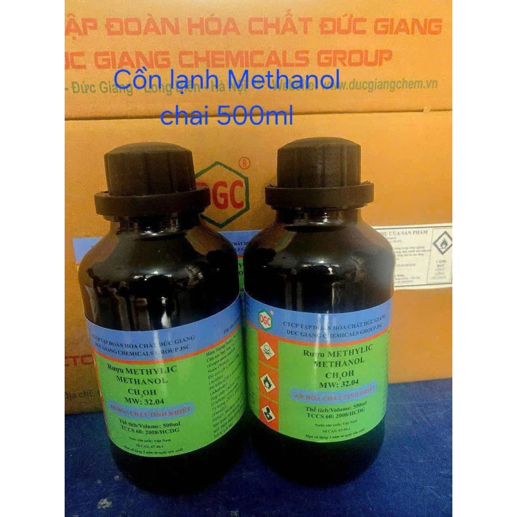 Cồn Lạnh Methanol, Dầu Lạnh Chống Nghẹt 500ml (Loại Tốt)