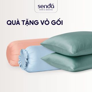  QUÀ TẶNG Vỏ gối ôm Vỏ gối nằm Lụa Tencel Sen Đá Home Bedding cao cấp 50x70 70x100 