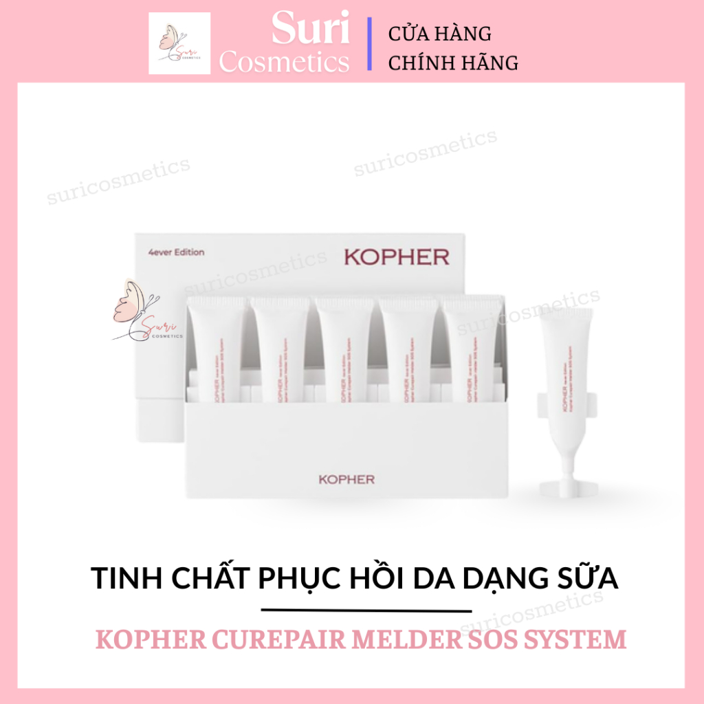 TINH CHẤT DẠNG SỮA KOPHER CUREPAIR MELDER SOS SYSTEM - Serum cấp cứu cho da