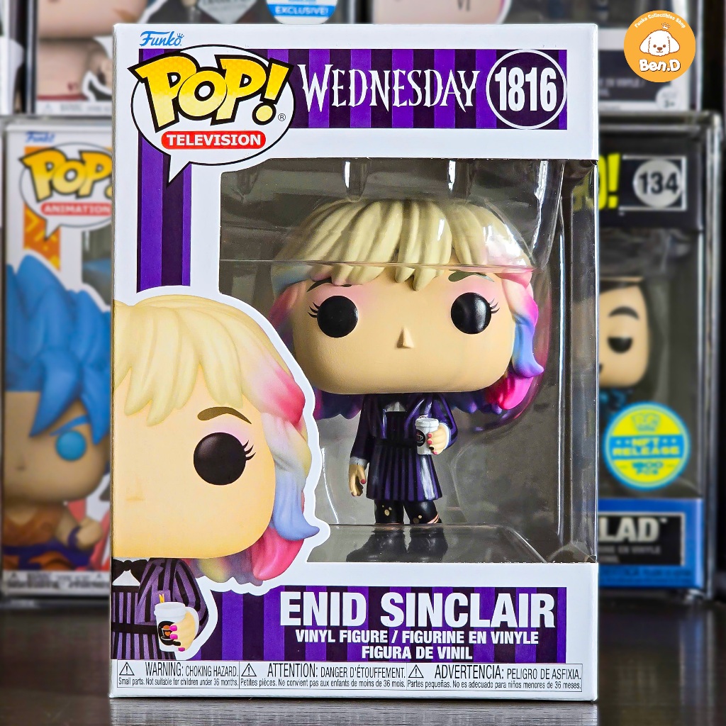 Mô hình Funko POP Television: Wednesday (Season 2) - Enid Sinclair #1816
