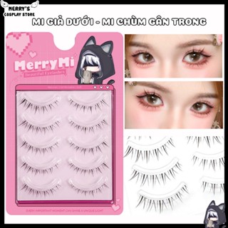  Cặp Lông Mi Giả Dưới Mi Chùm Gân Trong Tự Nhiên Phong Cách Truyện Tranh Anime Cosplay 