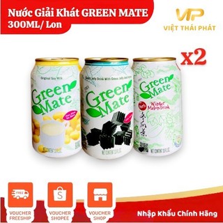 [ Combo 6 lon ] Nước giải khát Green Mate | Việt Thái Phát - Hàng Thái Chính Hãng (300ml/lon)
