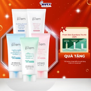 Kem Chống Nắng Make P:rem UV Defense Me Nâng Tone Dịu Nhẹ SPF50+ (50ml/tuýp)