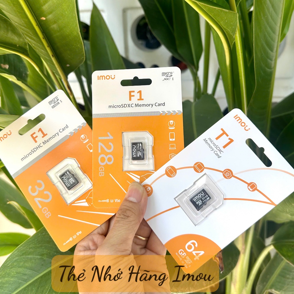 Thẻ Nhớ Imou Chính Hãng 128GB 64Gb 32Gb, Chuyên Lắp Camera Ezviz/Imou/Dahua, Bảo hành chính hãng 5 N
