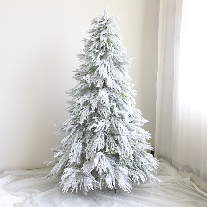 (DÀNH CHO HOẢ TỐC) Cây Thông Tuyết Lá Rũ Lá PE C69 Cây Thông Trang Trí Noel