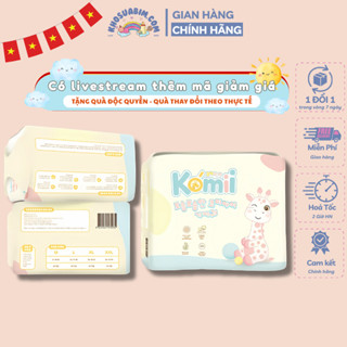 Bỉm Tã Komii Hàn Quốc Siêu Mỏng Nhẹ Thấm Hút Lõi G Ngừa Hăm Tinh Chất Tảo Biển