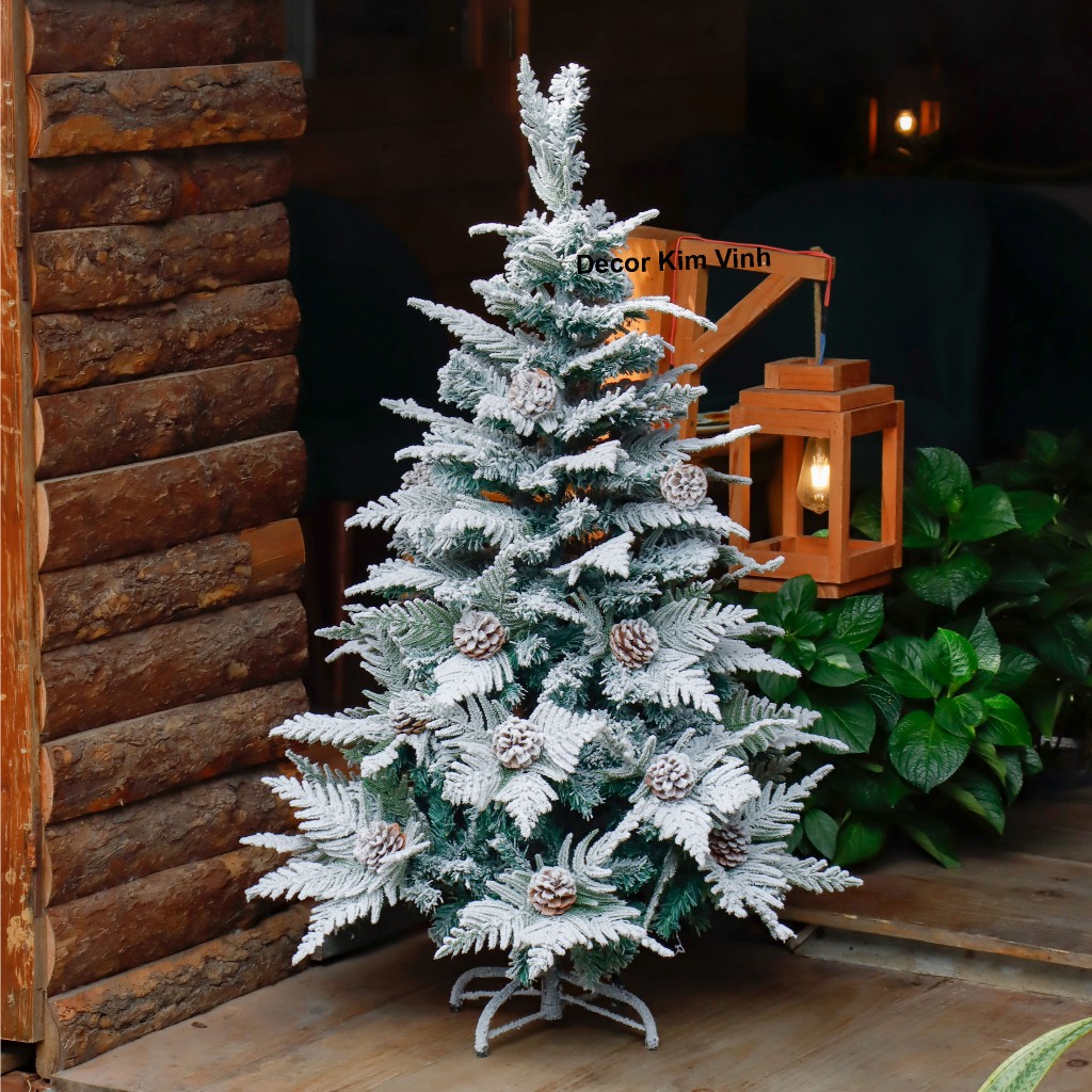 Cây Thông Tuyết Xoè Tán C68 Cây Thông Trang Trí Noel
