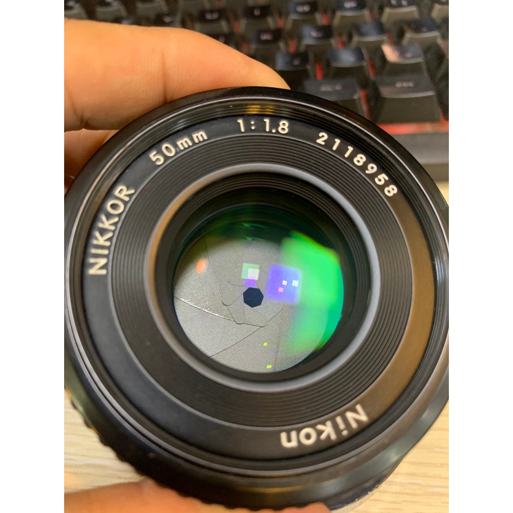 nikkor 50mm f1.8 AIS pancake bản min focus 0.45m - nikon pancake 50 f1.8 AIS
