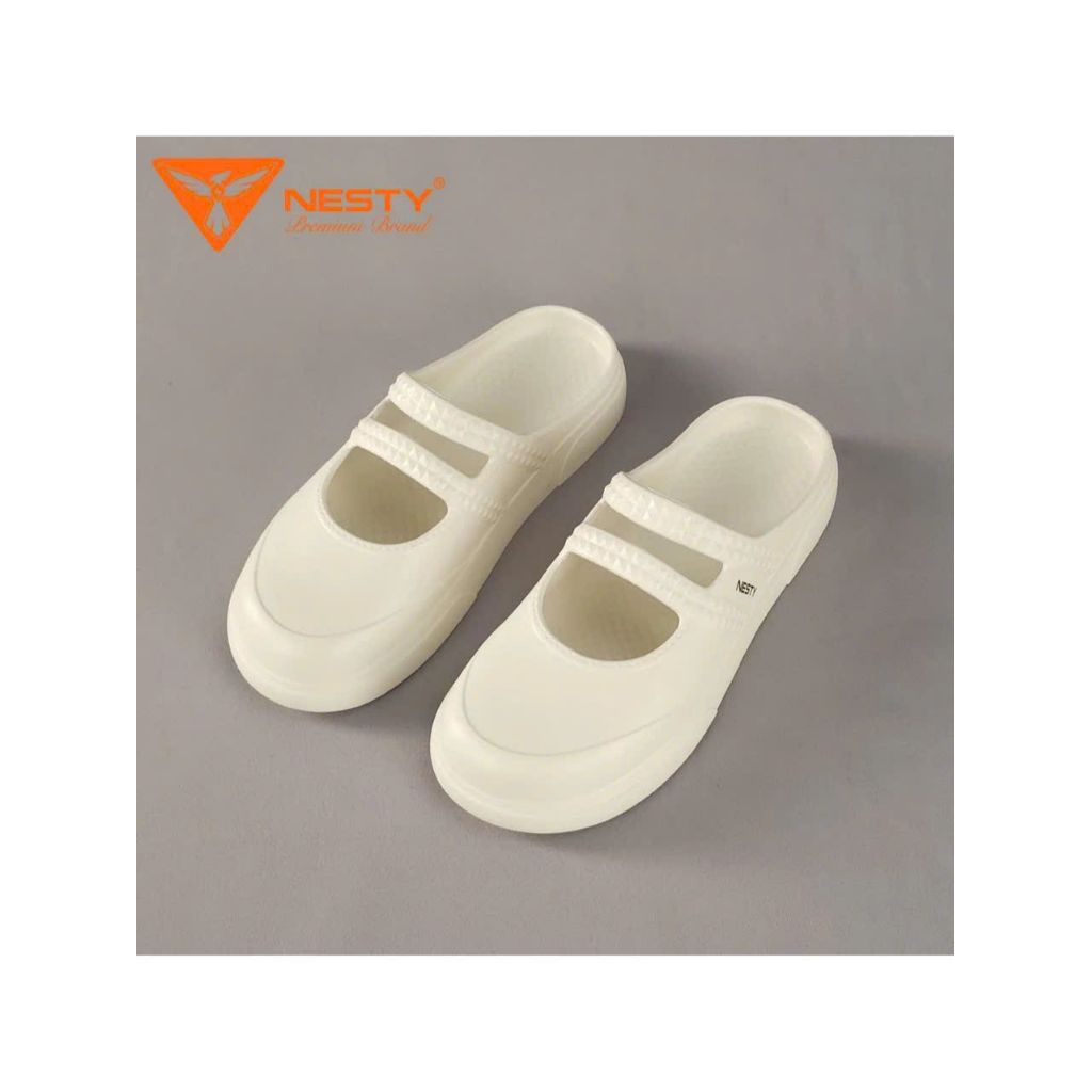 Dép Búp Bê Nữ NESTY NE11 – Mũi Tròn Dễ Thương, Êm Nhẹ, Đủ Size Trẻ Em & Người Lớn