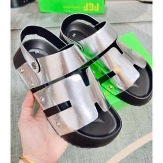 Dép sandal nữ chữ h Quai Hậu chất nhẹ siêu êm