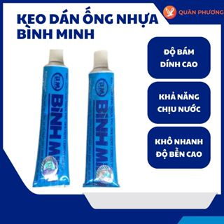  Combo 3 Tuýp Keo Dán Ống Nước Nhựa Bình Minh 25g 50g 100g – Keo Dán PVC Siêu Chắc Giá Tốt 