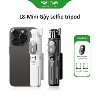  TNW L8mini Gậy chụp ảnh 3 Chân mini Gậy selfie Bluetooth cho điện thoại selfie chụp hình có đèn LED 