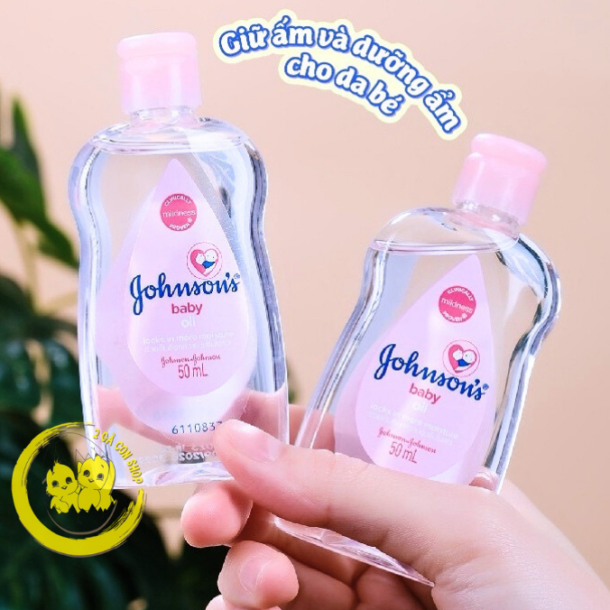 Tinh dầu mát xa cho bé,dầu dưỡng ẩm da sơ sinh Jonson Baby 50ml