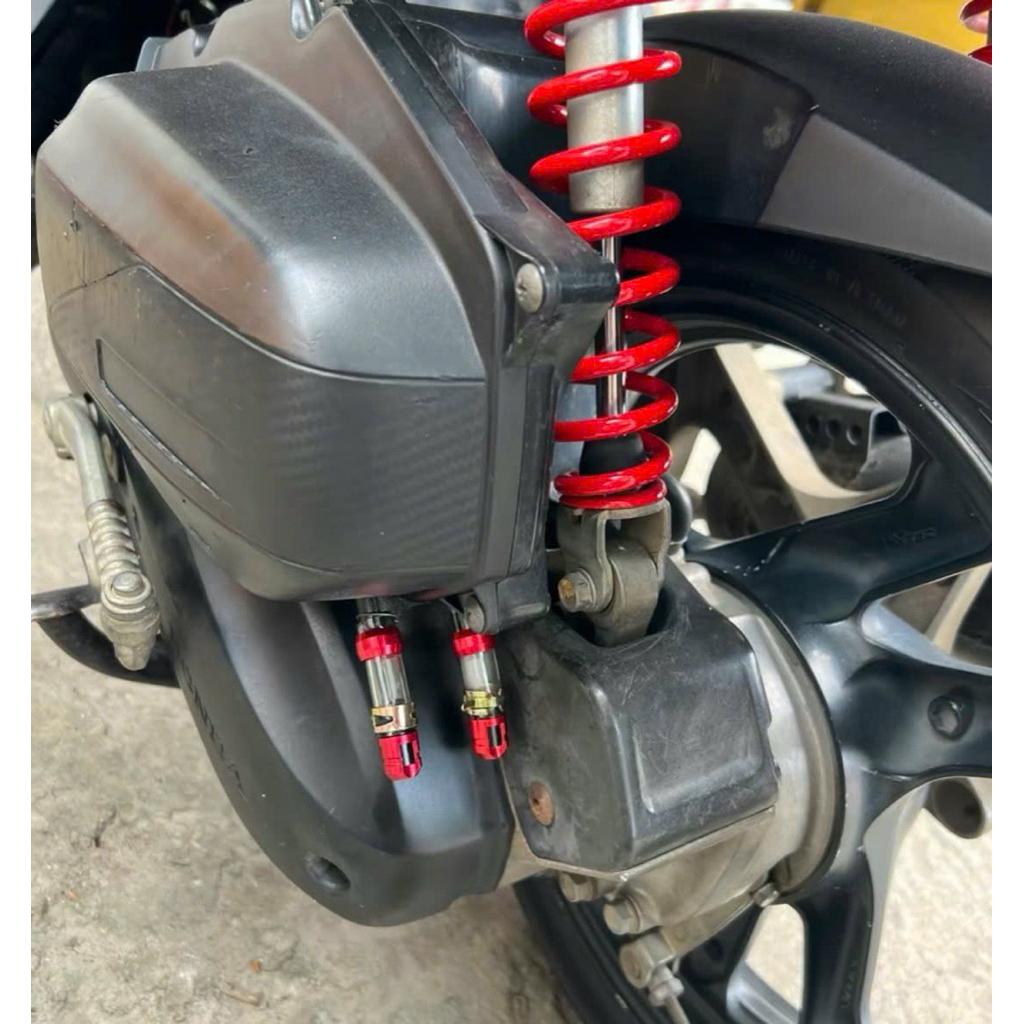 Ống xả cặn trang trí xe vario, sh, vision, ab