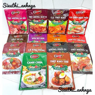  Combo 10 Gói Xốt Gia Vị Hoàn Chỉnh BARONA 80gr  110g 