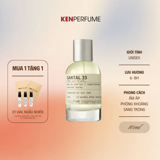  10ML Le Labo Santal 33 | Nước Hoa Unisex | Ken Perfume 