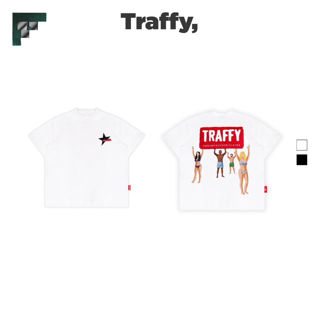 Áo Thun Tay Ngắn TRAFFY GTA 5 Stargirl/ Starboy - Form Regular Cotton 2 Chiều Unisex