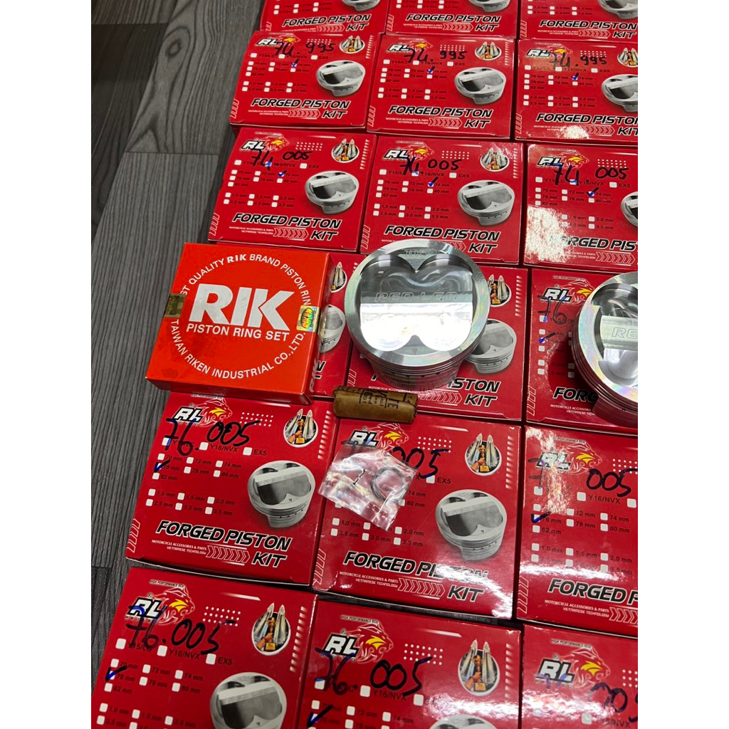 Piston Bạc Redleo 65.005 71.995 72.005 72.01 73.995 74.005 76.005 76.015