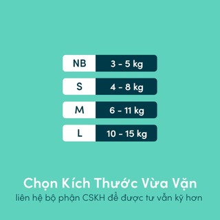 Tã/Bỉm Dán Rascals Size M (6-11kg) 60 miếng