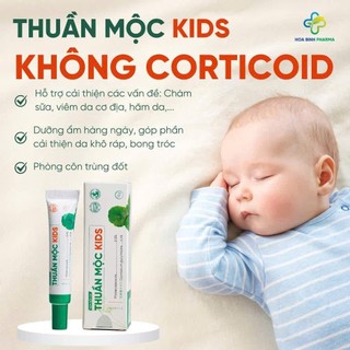 Kem Bôi Da Thuần Mộc Kids - Giúp Làm Dịu Mát Da Khi Bị Rôm Sảy, Mẩn Ngứa, Bảo Vệ Da Cho Bé (Tuýp 12g) (Hàng Chính Hãng)