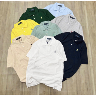  Áo thun nam cổ bẻ thêu logo PL COBÉ 