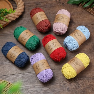 Sợi Dệt Cotton Gai Special Yarn, Sợi dệt Tròn 3mm chuyên móc Túi,chắc chắn