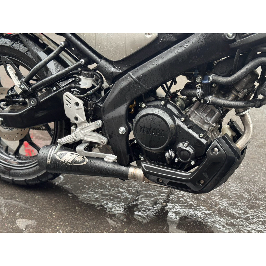 pô chuỳ m4 đút gầm xsr xsr155 mt15 r15 r15v3 r15m r15v4 fz155i