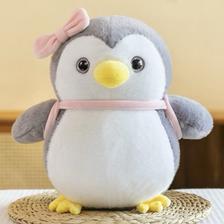  Gấu Bông Chim Cánh Cụt Balo Rùa Dễ Thương Cao 25cm Quà Tặng Cho Cặp Đôi Nam Nữ 