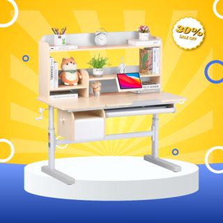 [VOUCHER 500K] Bàn Học Thông Minh DERGO iSmart Q120 Bàn Học Chống Gù Cao Cấp