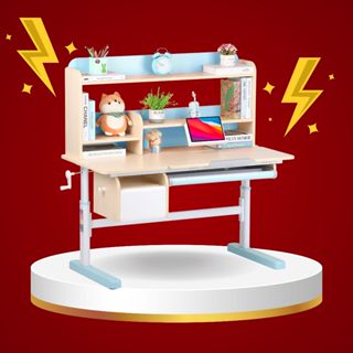 [VOUCHER 500K] Bàn Học Cao Cấp DERGO iSmart Q120 Bàn Học Chống Gù Chống Cận Cho Bé