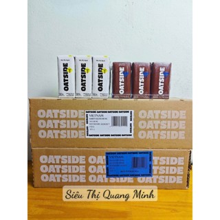 Thùng 24 Hộp Sữa Yến Mạch Oatside Barista Oat Milk Nhập Khẩu Indonesia x 180ml / 200ml
