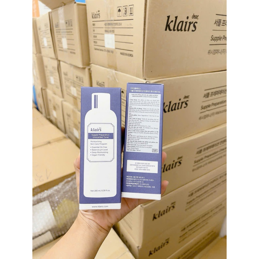 oder toner klairs hàng công ty