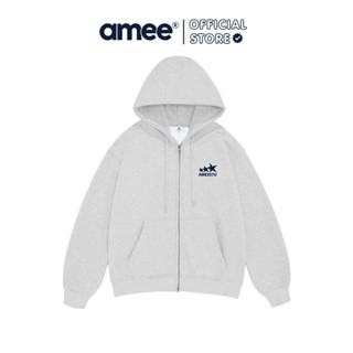  Áo Hoodie Zip Nỉ Lông Cáo Form Rộng Amee Studio  Star Connection 