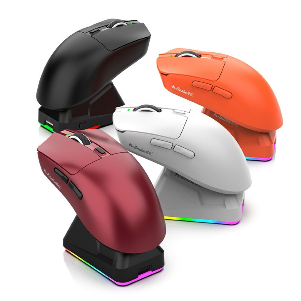 Chuột không dây K-snake X11Pro dock sạc 3 mode paw 3311 pin 300ma | BigBuy360 - bigbuy360.vn